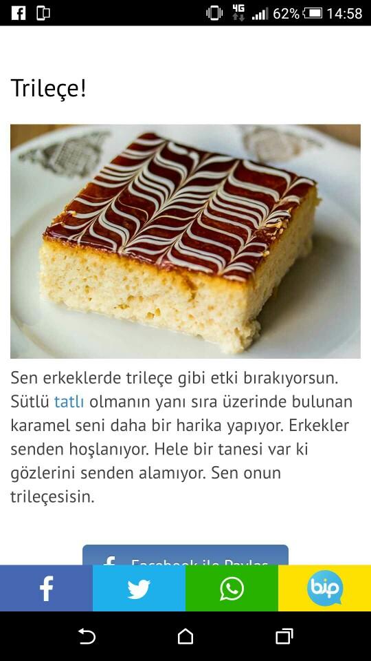 Kızlar, Erkeklerde Hangi Tatlı Gibi Etki Bırakıyorsun?