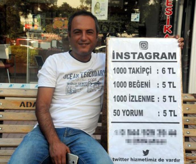 Sosyal medyada takipçi kazanmak için artık işportacı Yılmaz var! Takipçi sayınızı arttırmak için neler yapıyorsunuz?