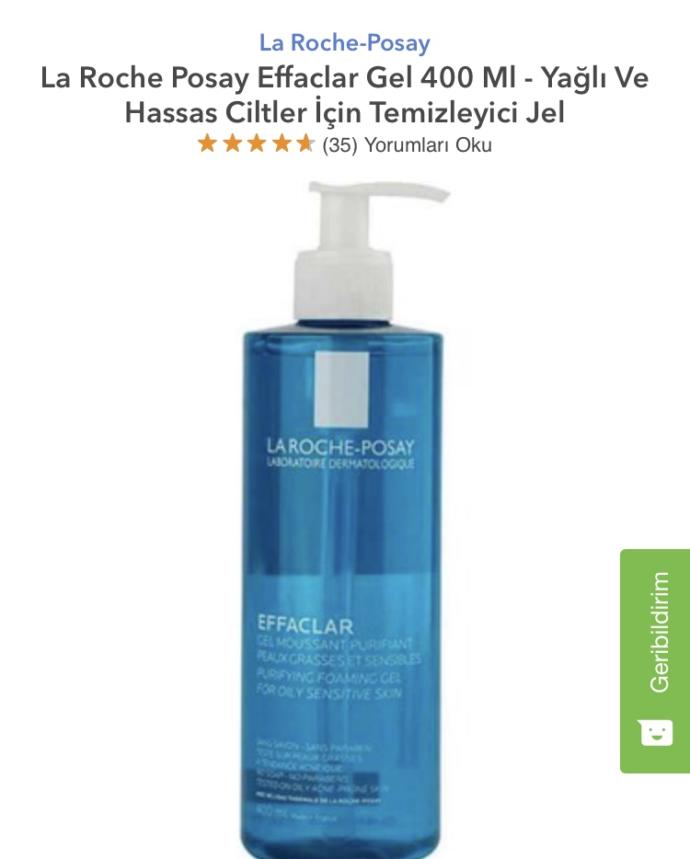 La Roche-Posay La Roche Posay Effaclar Gel Kullananlar yorumlarıniz neler?