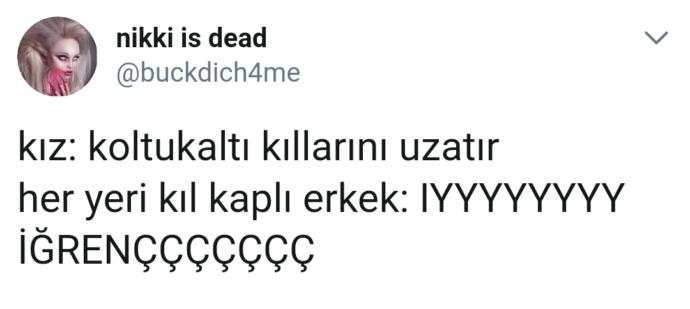Erkekler kendilerinde olan kılları kadınlarda görünce neden itici buluyor?