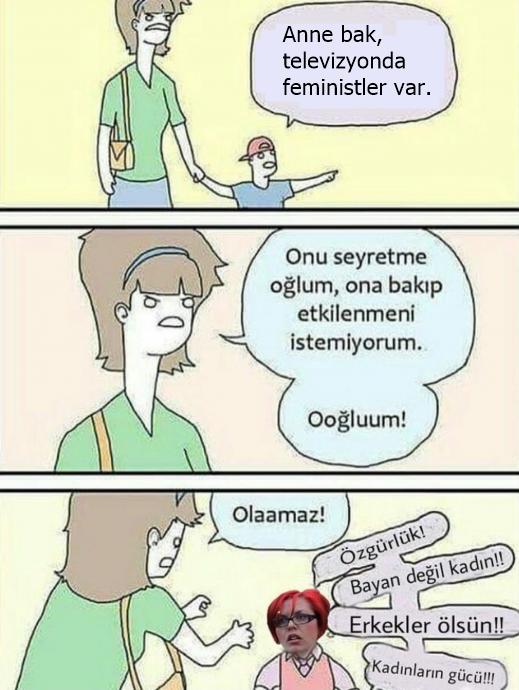 Feministler kadınların objeleştirilmesine karşıysa neden bu tip pankartlar kullanıyor?