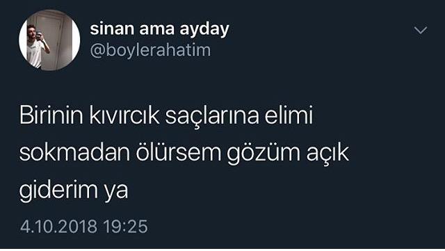 Kıvırcık saçlara mı elini sokmak daha zevkli, düz saçlara mı?