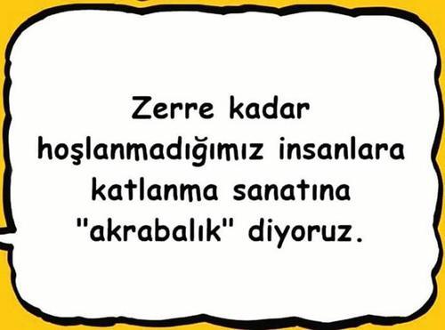 Akraba denilince aklınıza ne geliyor?