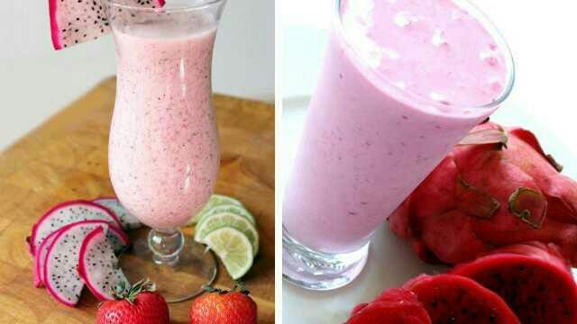 Ejder meyvesi ve meyveden yapılan nefis smoothie'yi denediz mi?