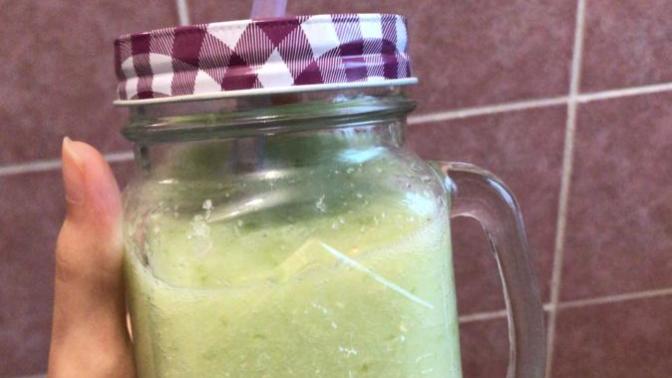Elmalı limonlu smoothie yaptım! Sizin en sevdiğiniz içecek hangisi?