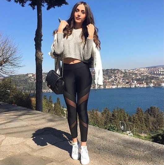 İlla uzun tişört giymek mi lazımdır?