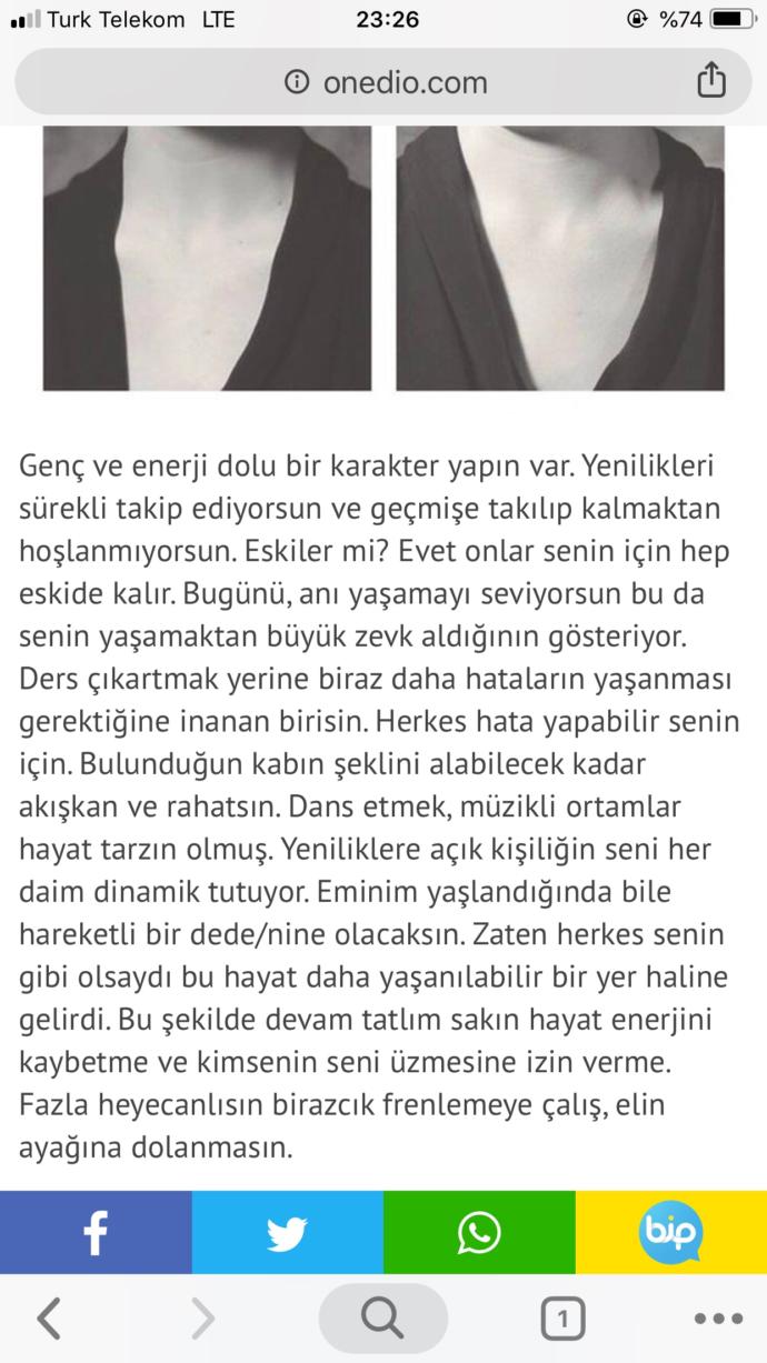Baskın karakter özelliğin nedir?