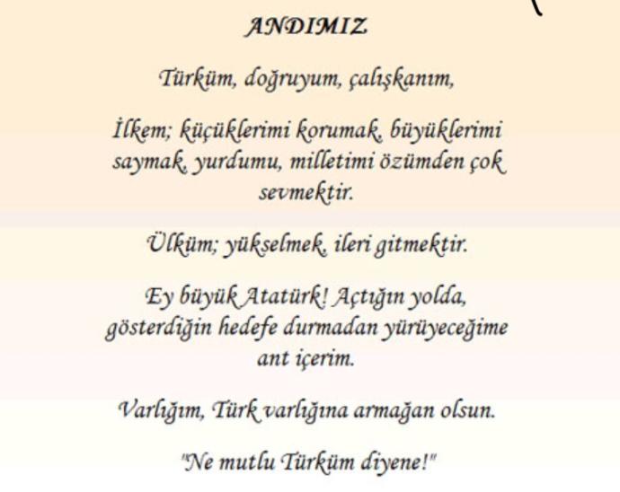 Andımız neden kaldırıldı?