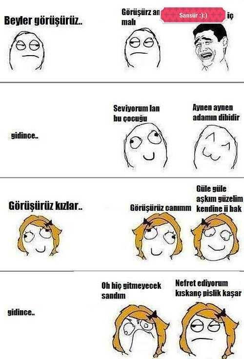 Kız arkadaş grupları mı daha kıskanç, yoksa erkek arkadaş grupları mı?