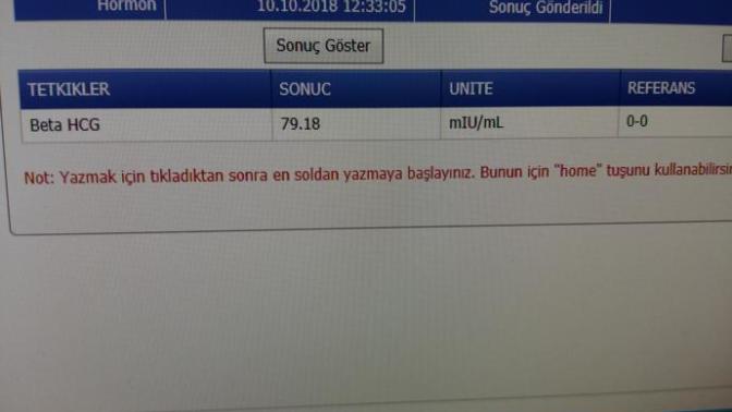 Beta HcG degeri?