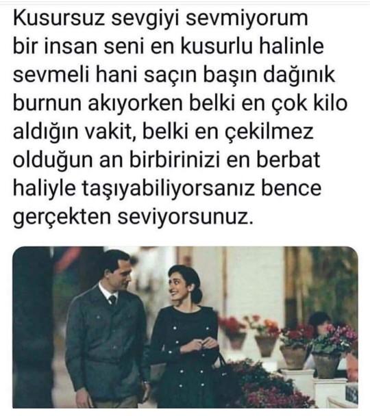 Kusurlar degıl mı sevgiyi guzellestıren?