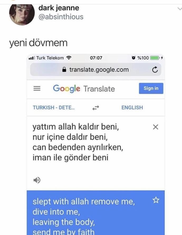 Naz Mila'nın dövmesi ülke sınırlarını aşarak alay konusu oldu, anlamını bilmediğin dövmeyi yaptırır mısın?