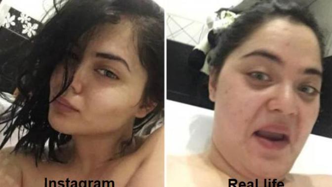 İstagramda çok güzel olup normalde  bir  şeye benzemeyen kız vakası yaşadınız mı?