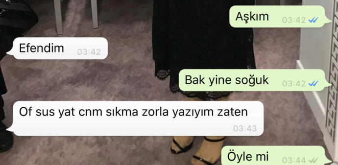 Sevgiliniz size böyle yapsa ne yapardınız?