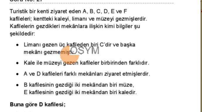 Arkadaşlar, Kpss Ortaöğretim sınavında sordukları Türkçe sorusu beni şaşkına çevirdi, bu nasıl bir soru böyle?