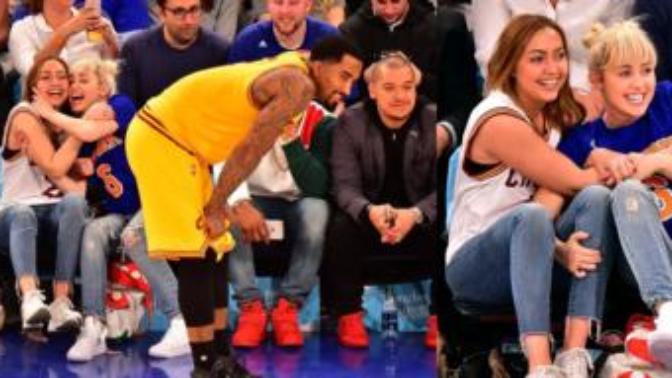 Basketbol maçına giden kadın ünlülülerden hangisinin stili daha iyi duruyor?