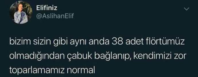 Aynı anda kaç flörtünüz oldu?