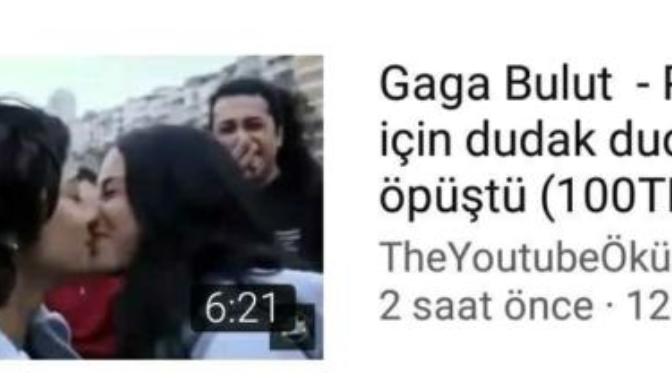 İzmir'de 12-14 yaşlarındaki erkek ve kız çocuklarını para görevi karşılığı eş cinsel şekilde öpüştüren Gaga Bulut Tutuklandı?