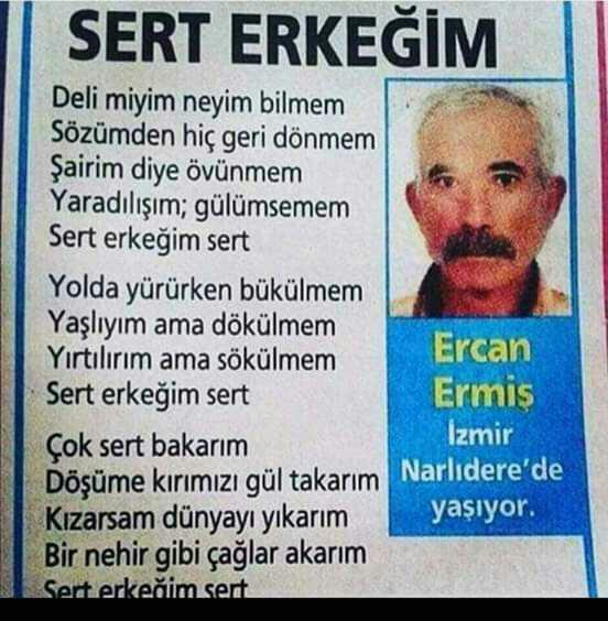 Sert erkek severler nerede?