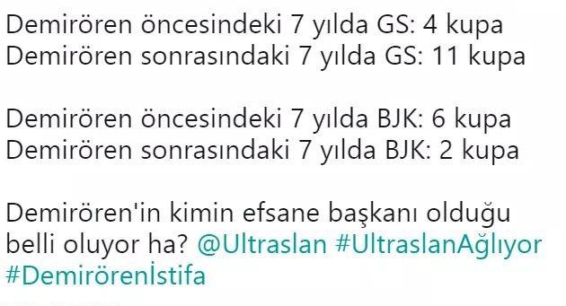 Gsliler demirörenden sonra en çok kupa kazanan takım olduğunü neden inkar ediyor?