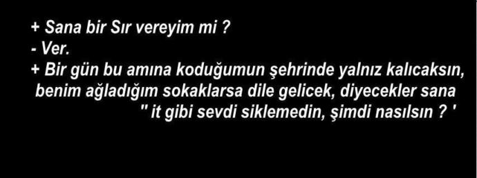 Seni çok seviyorum ama birlikte olmamız imkansız diyenlere ne söylemek istersiniz?