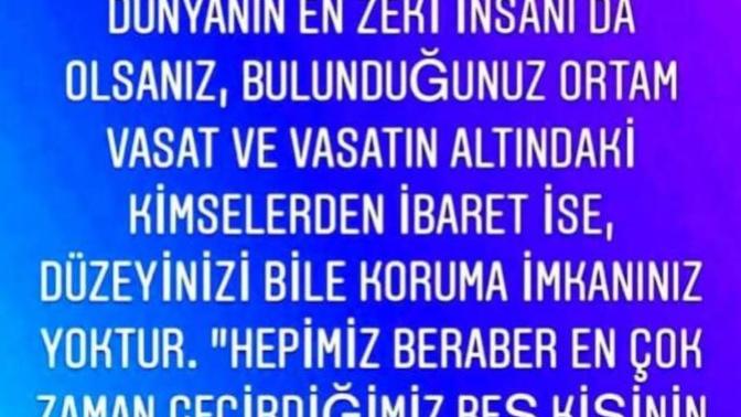 Hepimiz en çok zaman geçirdiğimiz 5 kişinin ortalamasıyız sizin ortalamanız nasıl?