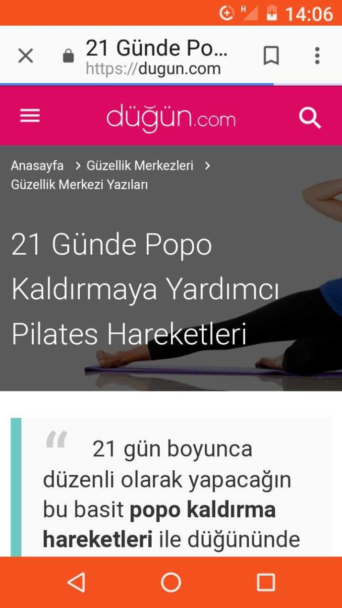 21 günde egzersizlerle popo kaldırmak gercekten mümkün mü?