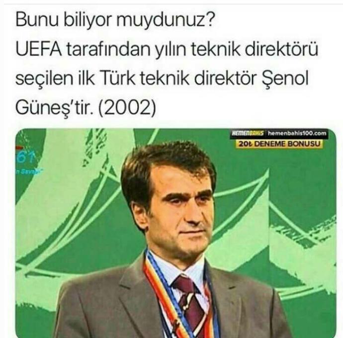 Şenol Güneş'i seviyor musunuz?