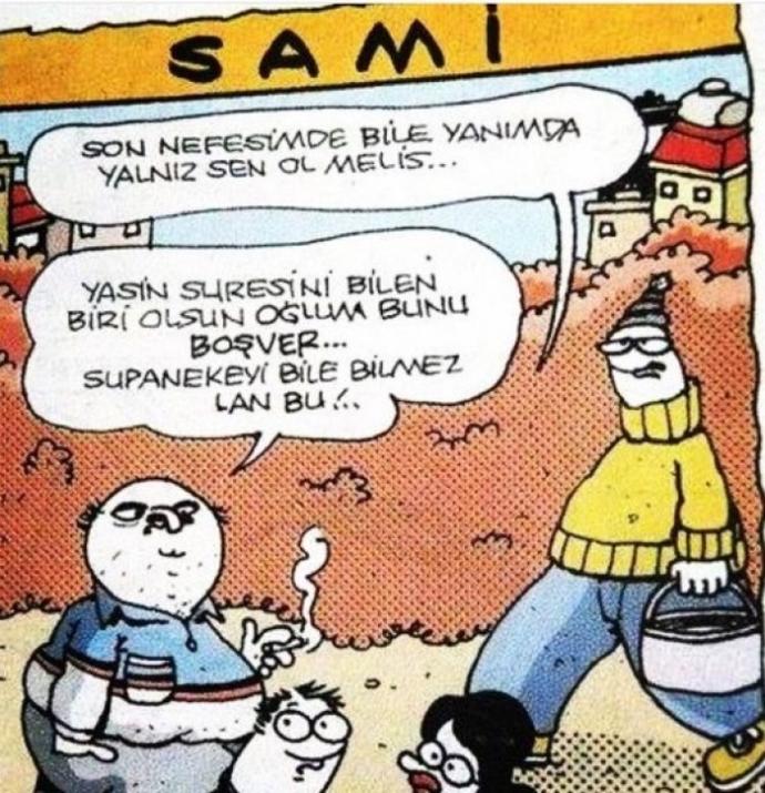 Süphaneke dinimiz Amin❗ 😁😁 Karikatür okur/sever misiniz❓?