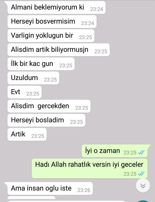 Arkadaslar sevgilimle yakın bır zaman da ayrıldık 6 gun önce falan bu da dün ki konusmalarımız benim adım atmamı mı beklıyor?