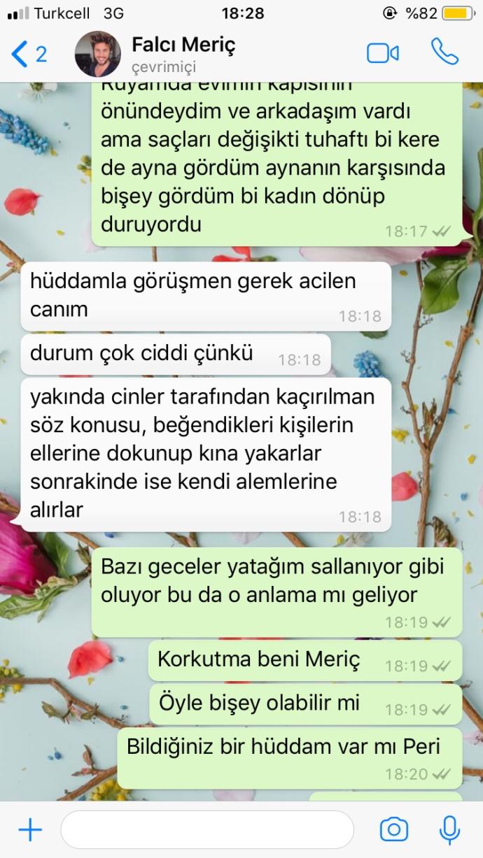Sabah kalktığımda ellerim böyleydi kına kokuyor?