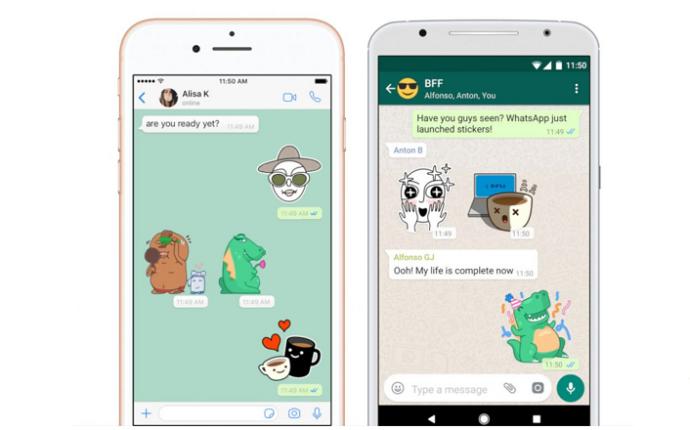 WhatsApp'ın yeni çıkartmaları