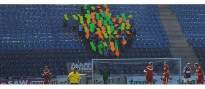 Kaleye gol atmayı unutan takımı akiklica bir protesto
