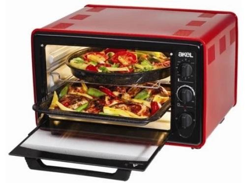 Akel AF730 36Lt Termostatlı Saatlı Midi Fırın