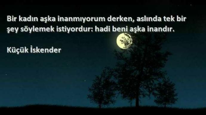 Sizi aşka ne inandırır?