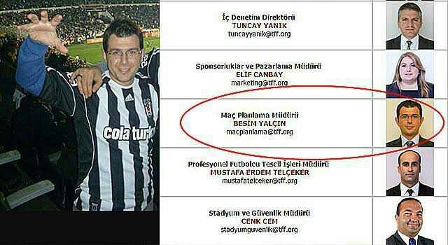 Fanatik Bjkli fikstür görevlisi Besim Yalçın, duygusal davranıp bjk'ye kolaylık mı sağlıyor 🙄?