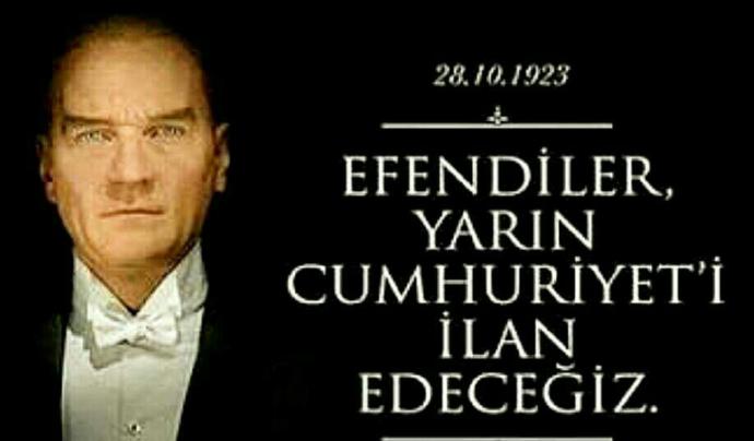 Yarın Cumhuriyet Bayramı! Cumhuriyetin değerinin farkında mıyız?
