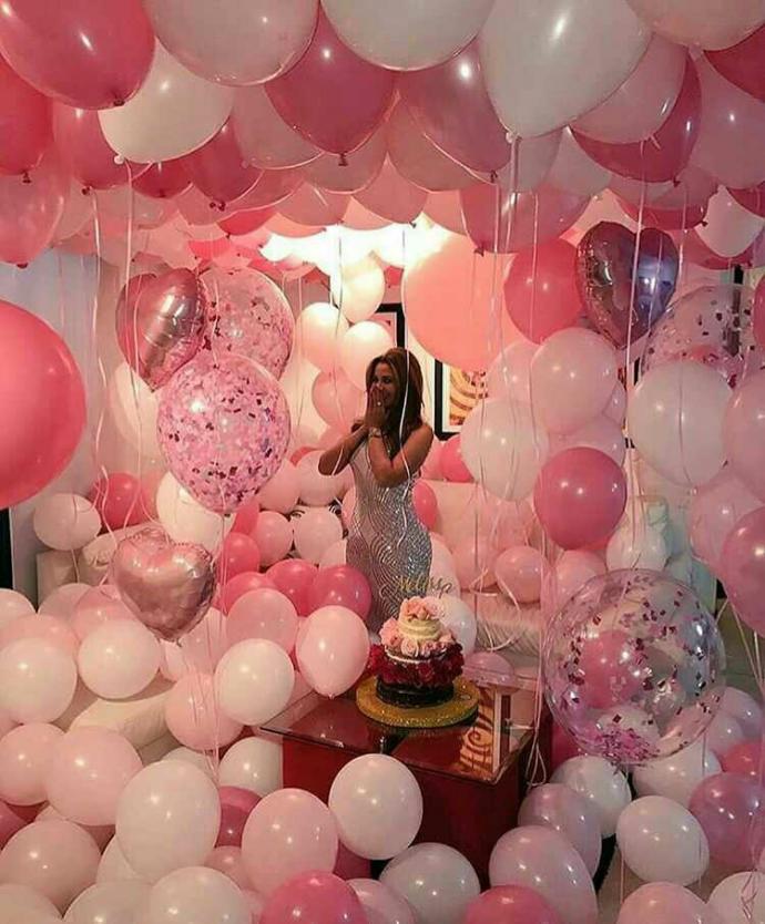 Kim aşkı için bu kadar balon şişirir 😂?