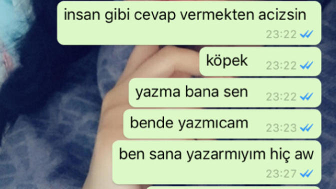 Sevgilimle mesajımız?