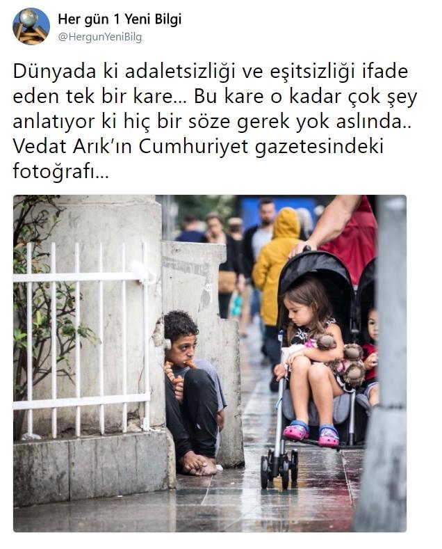 Dünyadaki adaletsizlik ve eşitsizliğin sizce son bulacağı günler gelecekte olacak mı?