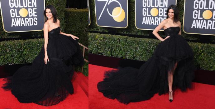 Kendall Jenner'ın ikon haline gelen siyah elbiselerinden en güzeli hangisi?