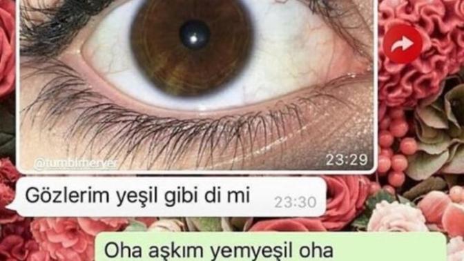 Gözleri böyle menekşe moru olan varmı?