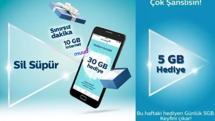 sil süpür gece 5 gb saatleri