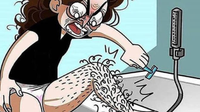 Jiletle kıllarını traşlayan kızların kılları ertesi gün aynı şekilde kıllar geri çıkıyor, peki neden jiletten vazgeçmiyorlar?