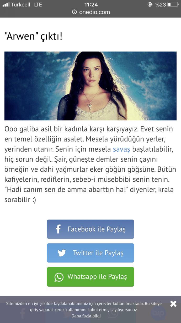 Kızlar, Hangi Güçlü Kadın Karaktersin?