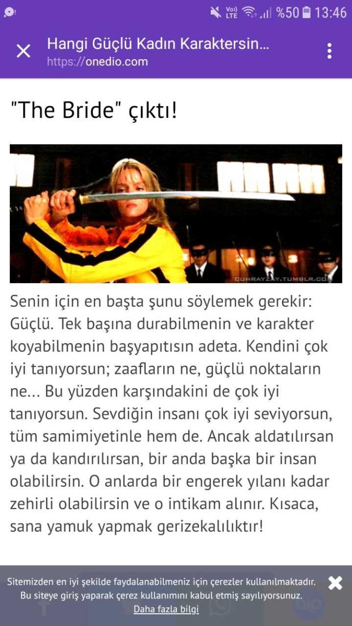 Kızlar, Hangi Güçlü Kadın Karaktersin?
