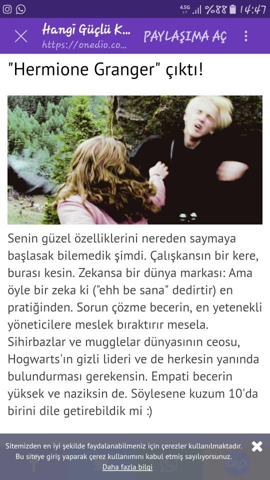 Kızlar, Hangi Güçlü Kadın Karaktersin?