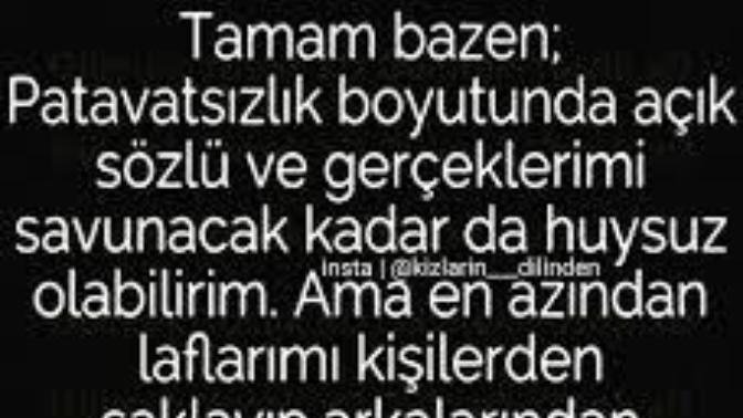 Dobra olmakla patavatsızlığı karıştıranlardanmısınız?