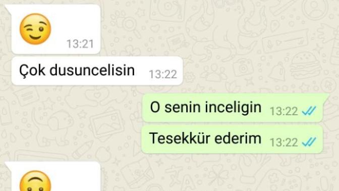 Bu mesajlasmadakıli ters emojinin anlamı ne?