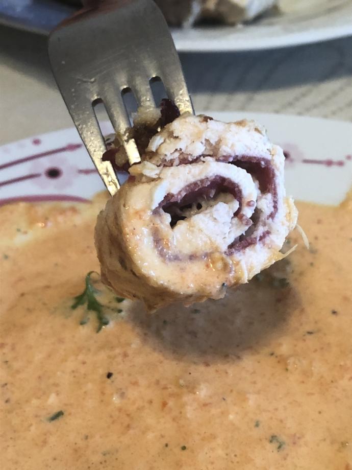 Pimento soslu tavuk sarma nasıl olmuş?